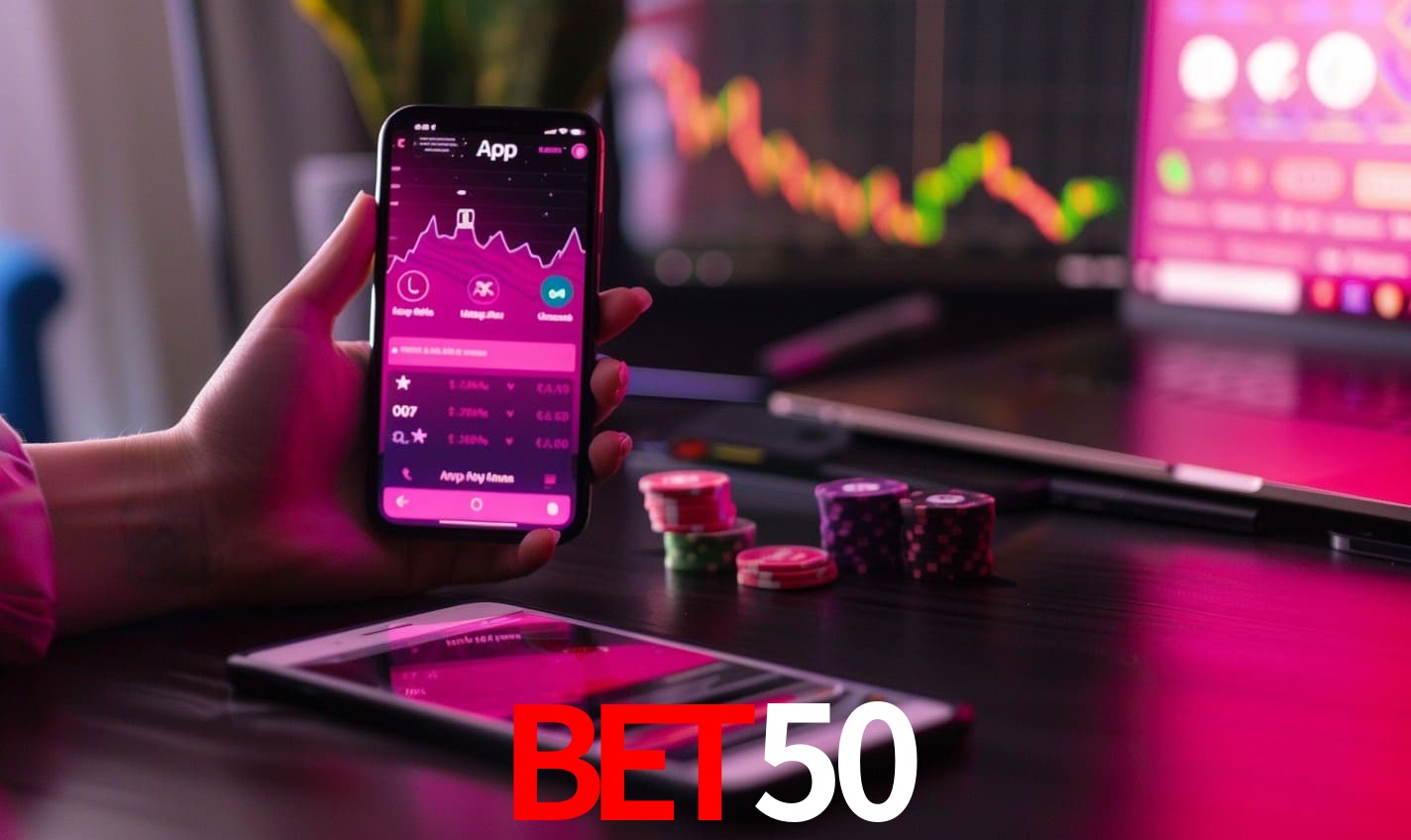 Recursos Exclusivos do App BET50 - Modo Offline, Login Biométrico